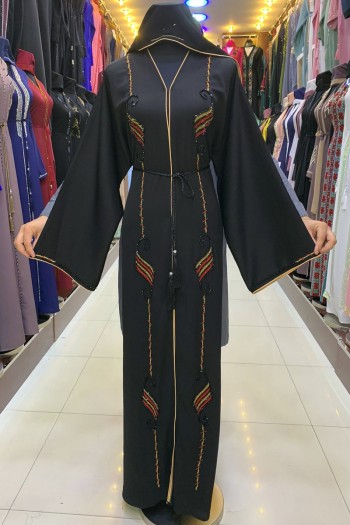  (3 Pieces Set) Triteleia Abaya