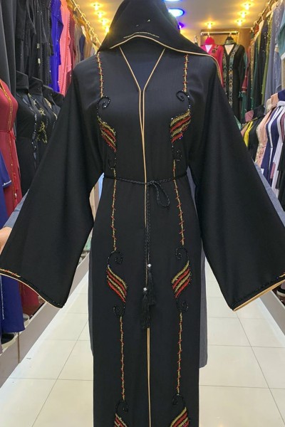  (3 Pieces Set) Triteleia Abaya