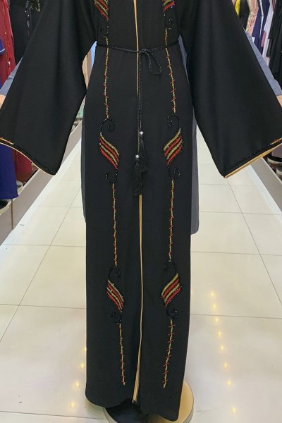  (3 Pieces Set) Triteleia Abaya