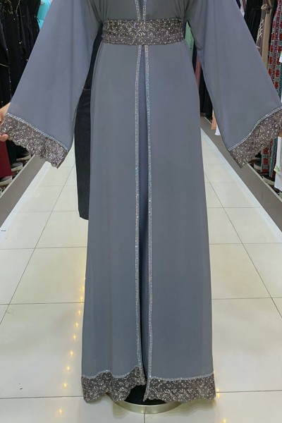  (3 Pieces Set) Trollius Abaya