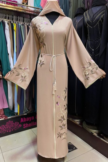  (3 Pieces Set) Ursinia Abaya