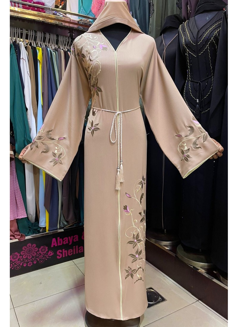  (3 Pieces Set) Ursinia Abaya