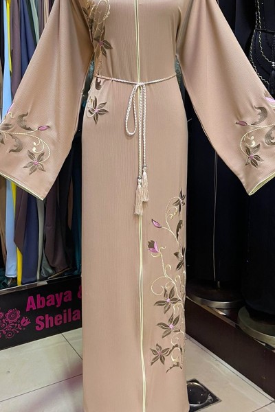  (3 Pieces Set) Ursinia Abaya