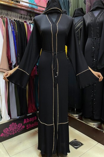  (3 Pieces Set) Valerian Abaya