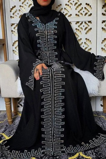 (6 Pieces Set) Designer Abaya