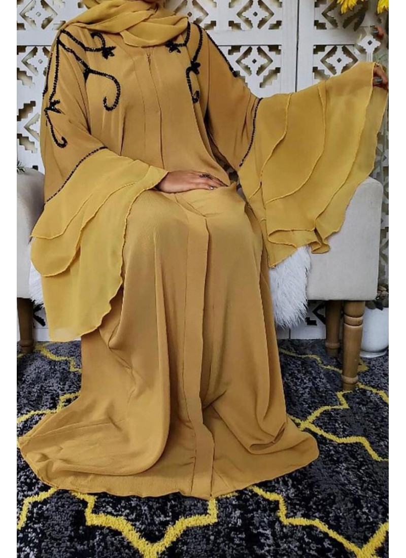 (6 Pieces Set) Fancy Modest Abaya