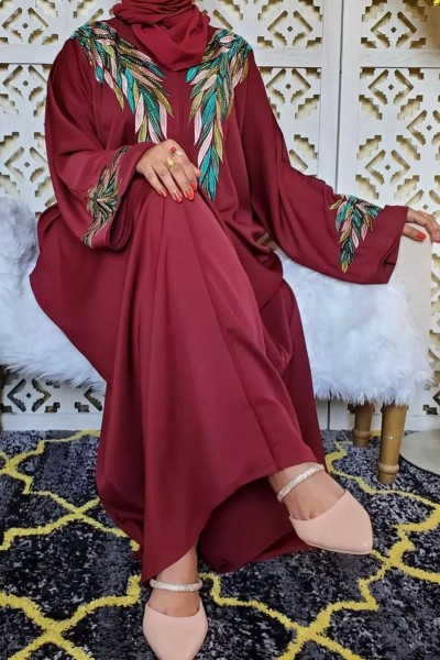 (MOQ 6 PCS) Modern Abaya