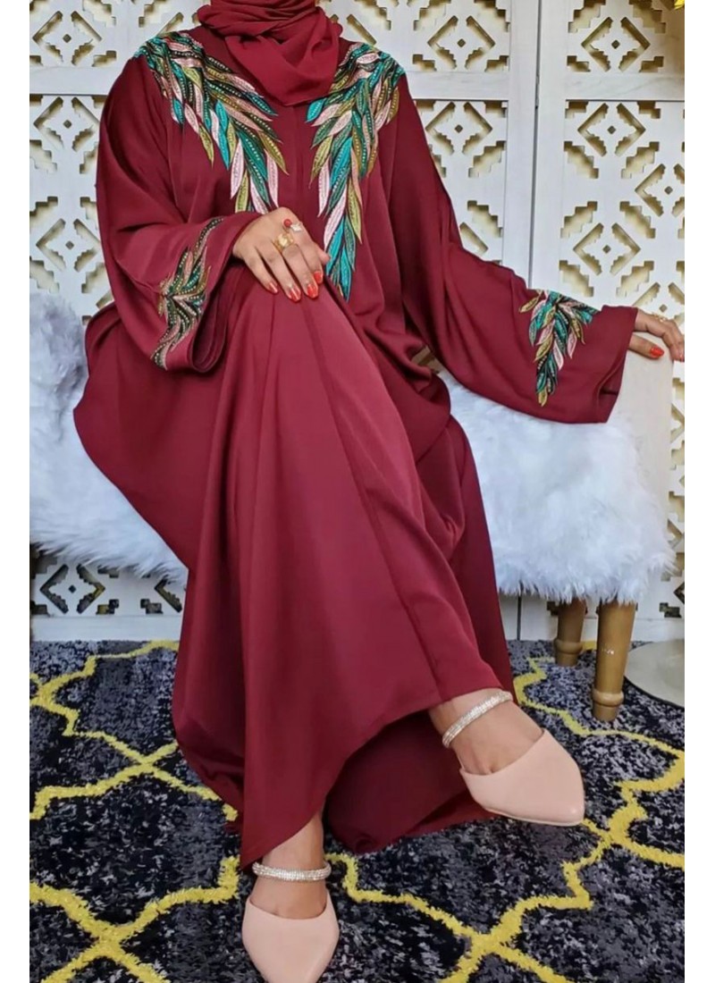 (6 Pieces Set) Modern Abaya