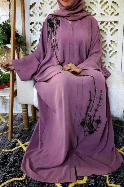 (6 Pieces Set) Rustic Abaya