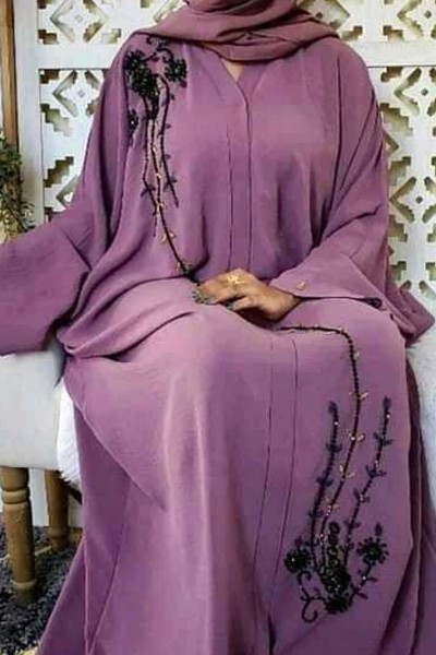 (6 Pieces Set) Rustic Abaya