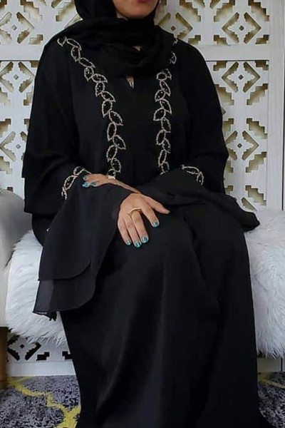 (6 Pieces Set) Applique Abaya