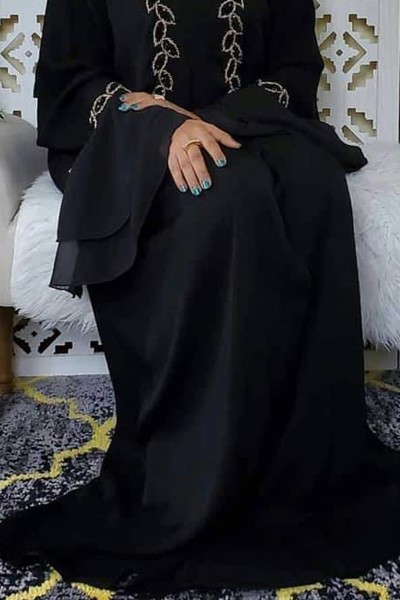 (6 Pieces Set) Applique Abaya