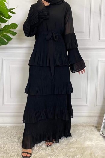 (6 Pieces Set) Layered Abaya