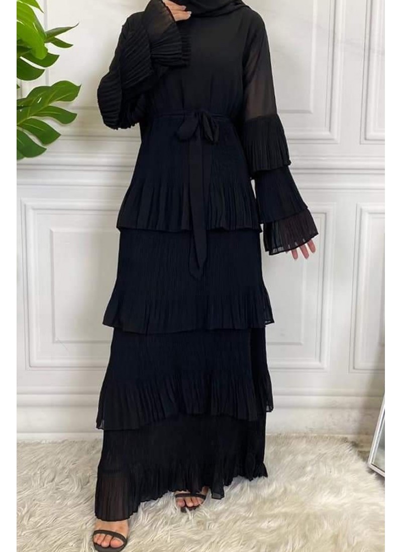 (6 Pieces Set) Layered Abaya