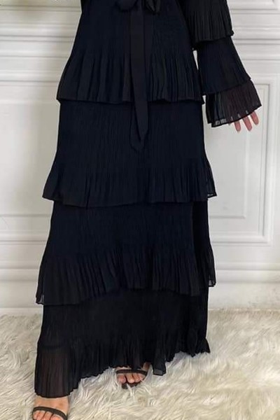 (6 Pieces Set) Layered Abaya