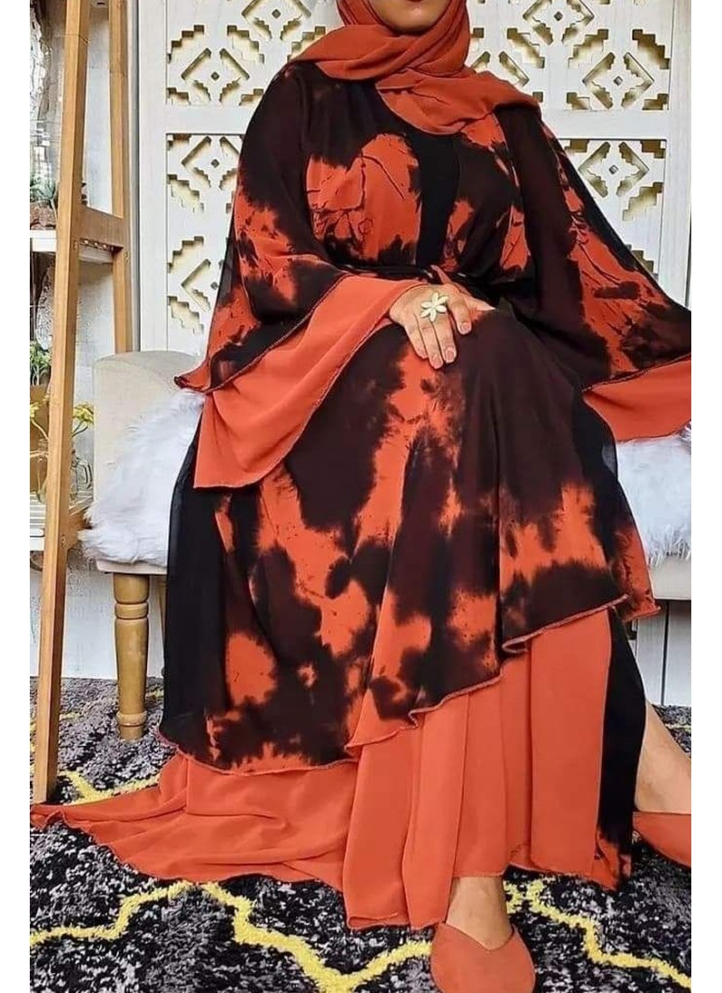 (3 Pieces Set) Mahra Abaya