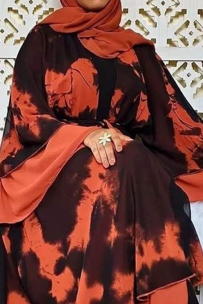 (3 Pieces Set) Mahra Abaya