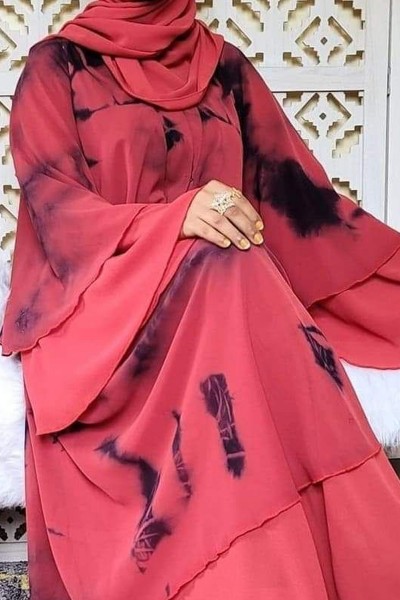 (3 Pieces Set) Soraya Abaya