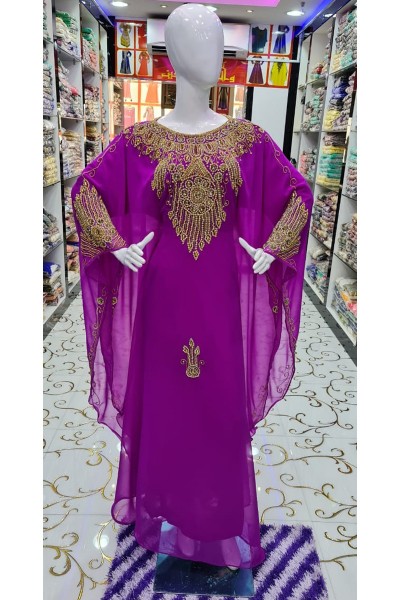 (3 Pieces Set) Cardinal Kaftan 