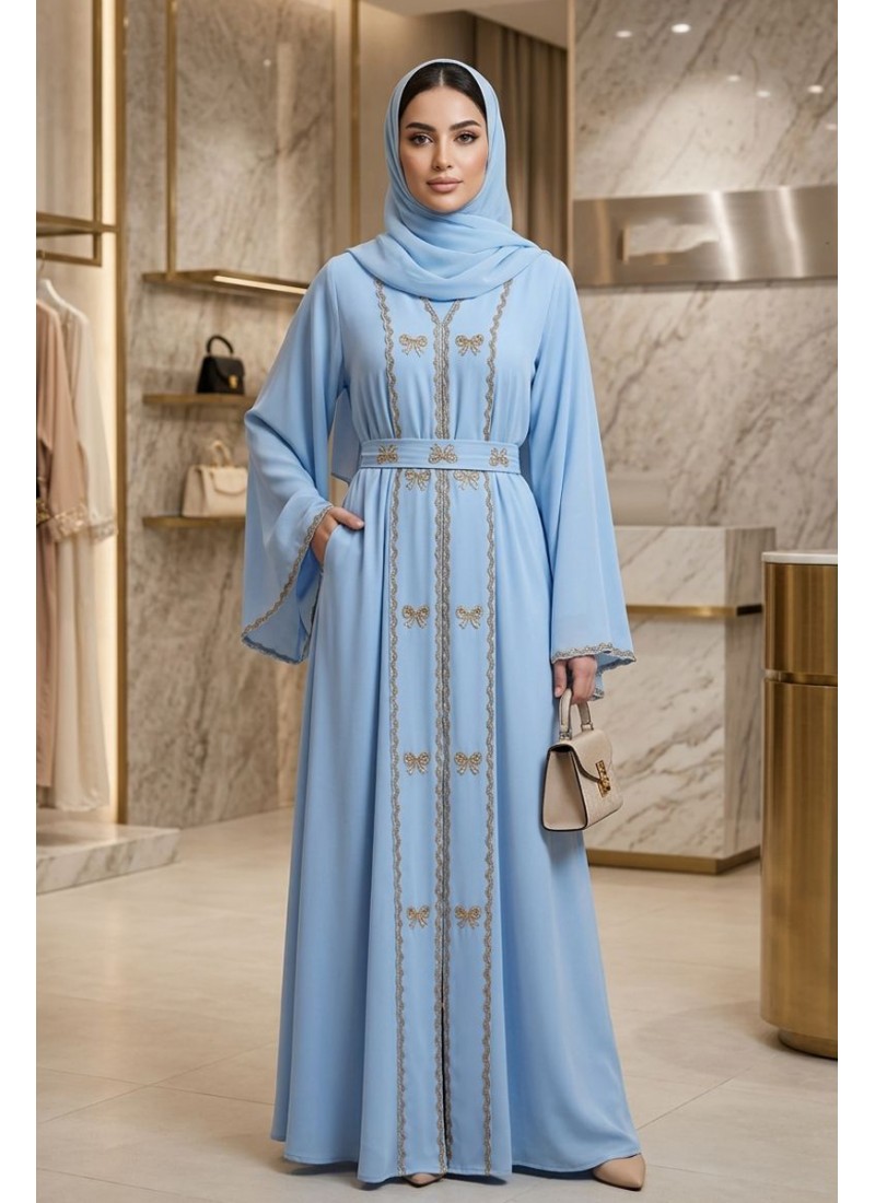 (MOQ 6 PCS) Almas Abaya