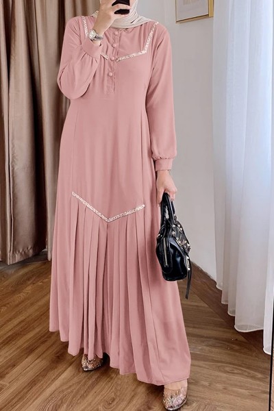 (MOQ 6 PCS) Najat  Abaya