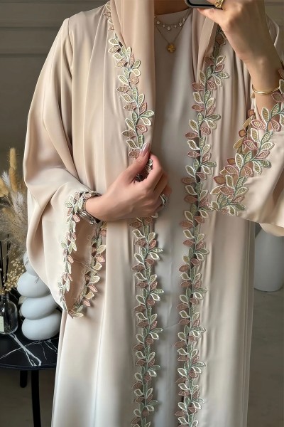 (MOQ 6 PCS) Nihal  Abaya