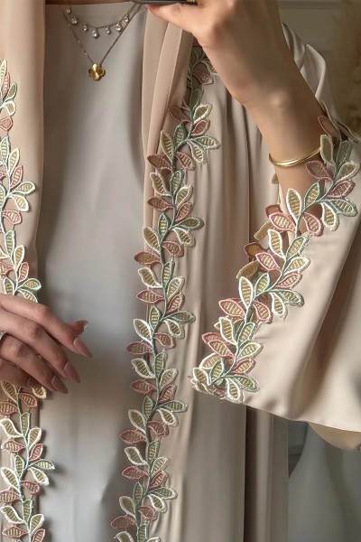 (MOQ 6 PCS) Nihal  Abaya