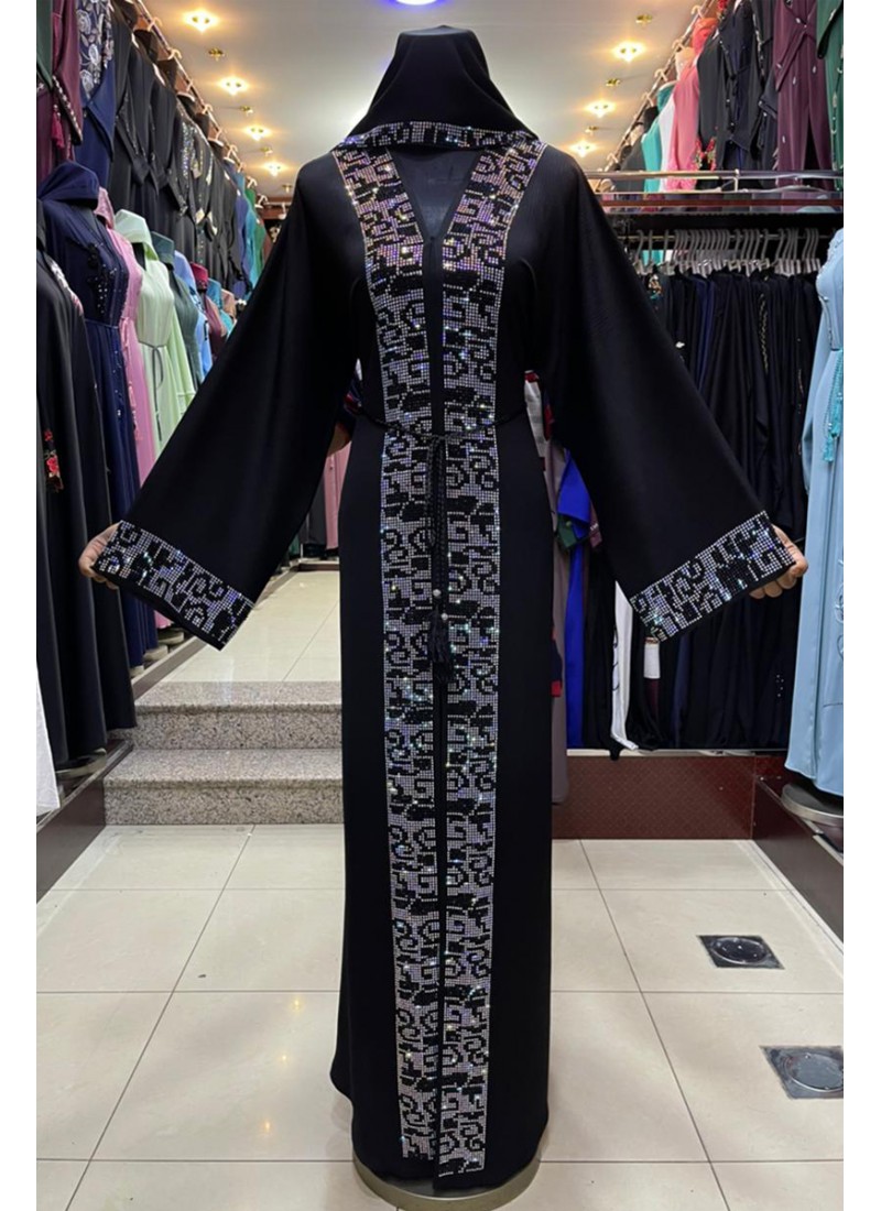 (3 Pieces Set) Gorgeous Abaya