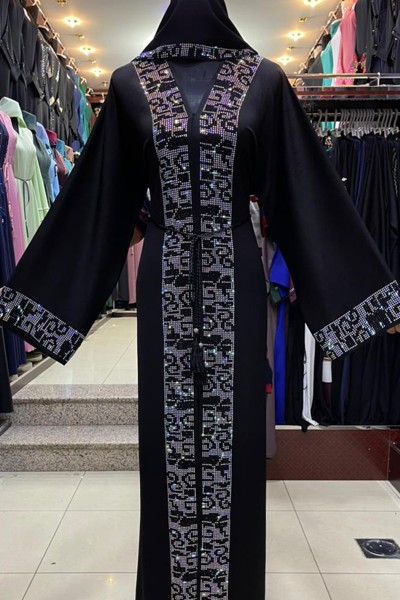 (3 Pieces Set) Gorgeous Abaya