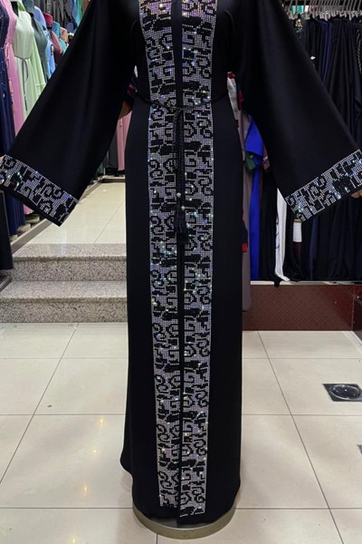 (3 Pieces Set) Gorgeous Abaya