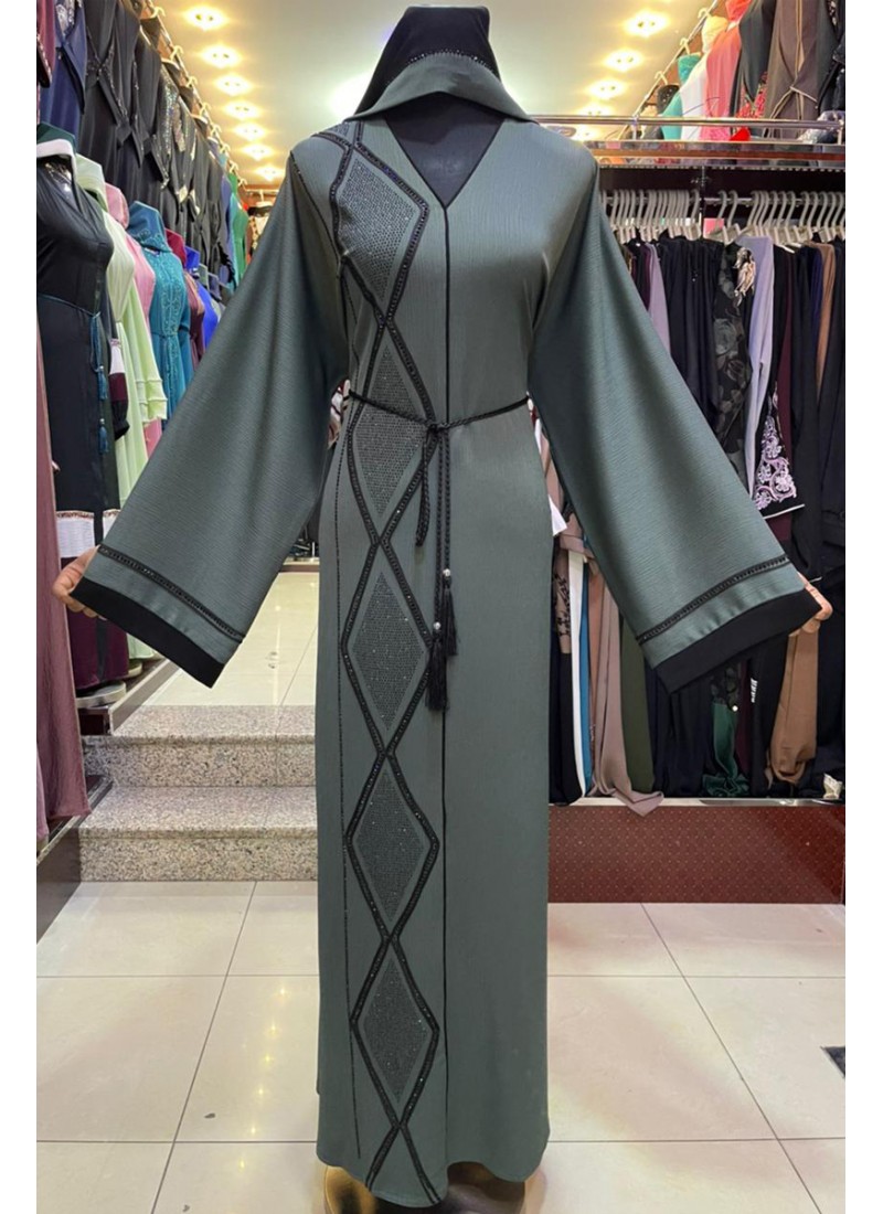 (3 Pieces Set) Trends Abaya