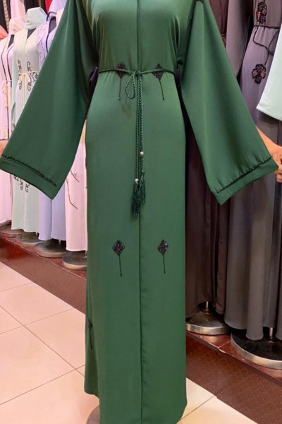 (3 Pieces Set) Royal Style Abaya 