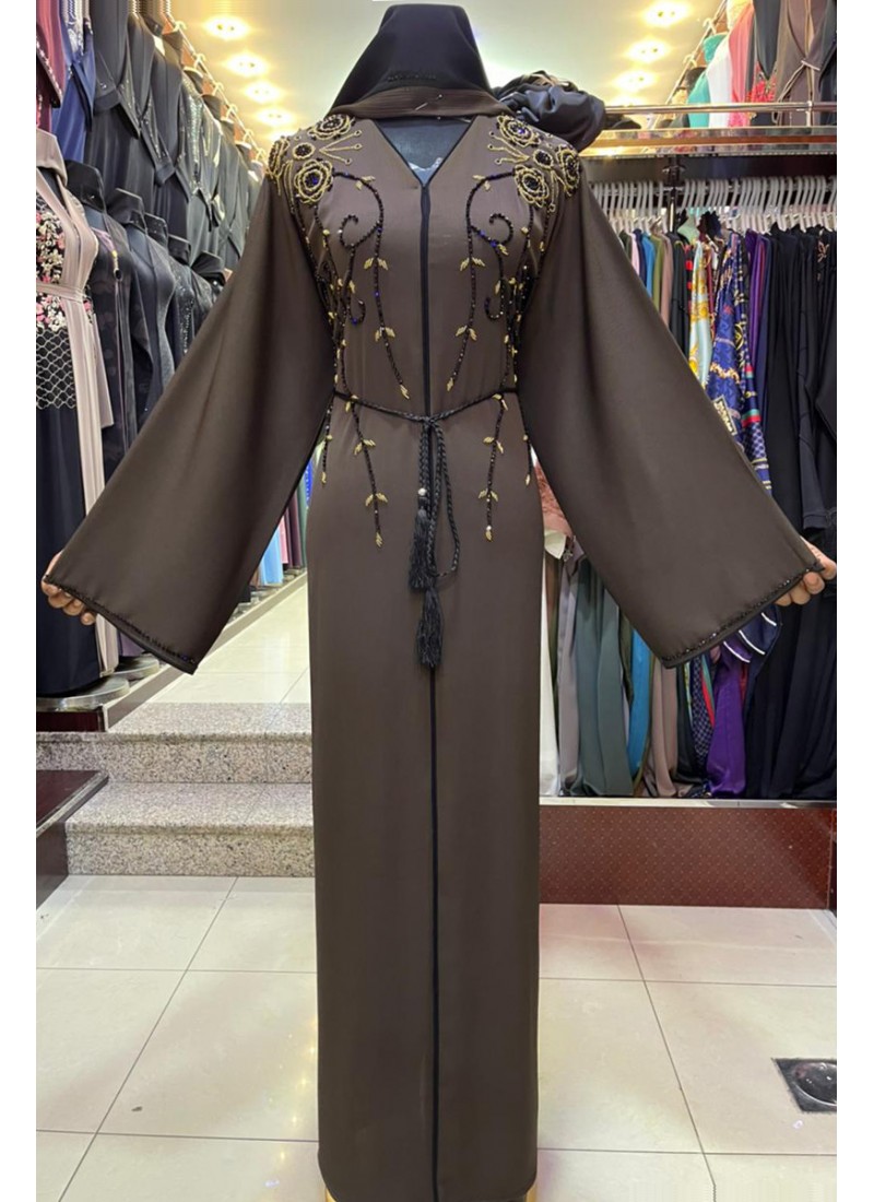 (3 Pieces Set) Modesty Abaya 