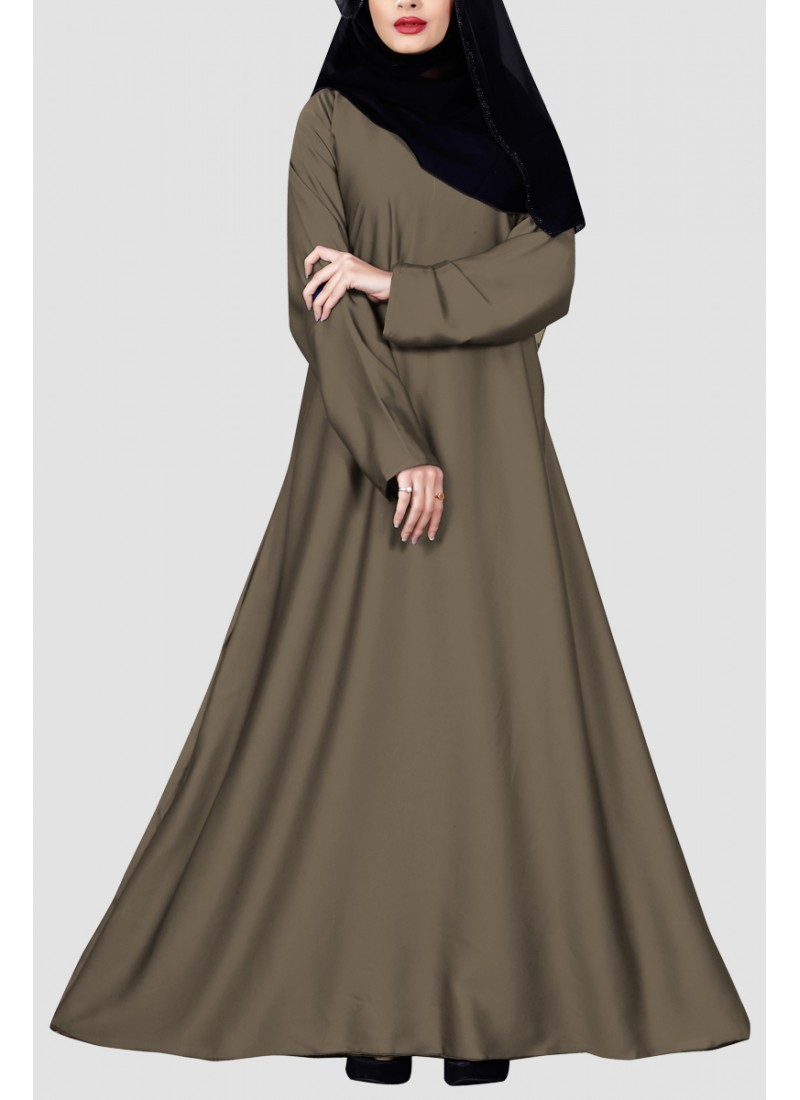 Classy Plain Umbrella Abaya