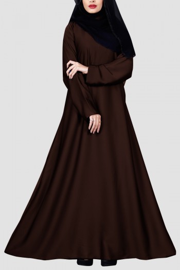 Modest Plain Umbrella Abaya