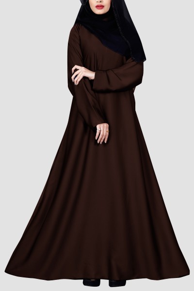 Modest Plain Umbrella Abaya