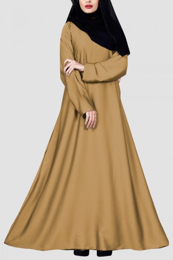Ambrose Plain Umbrella Abaya