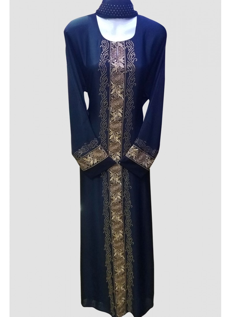 Arabian Crystal Abaya 