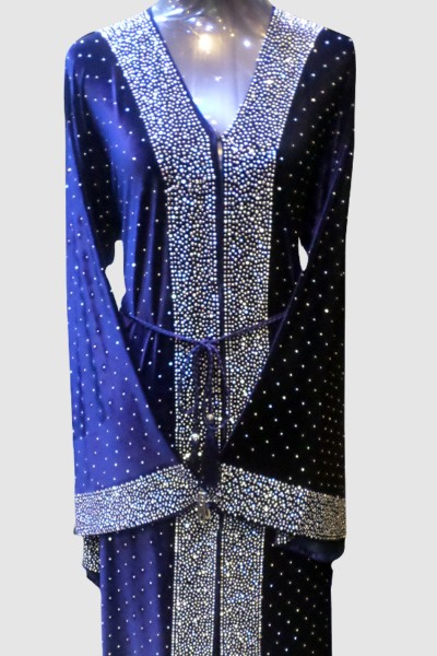 Shinning Beaded Abaya