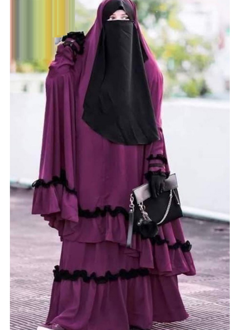 (6 Pieces Set) Alyssa Pray Abaya