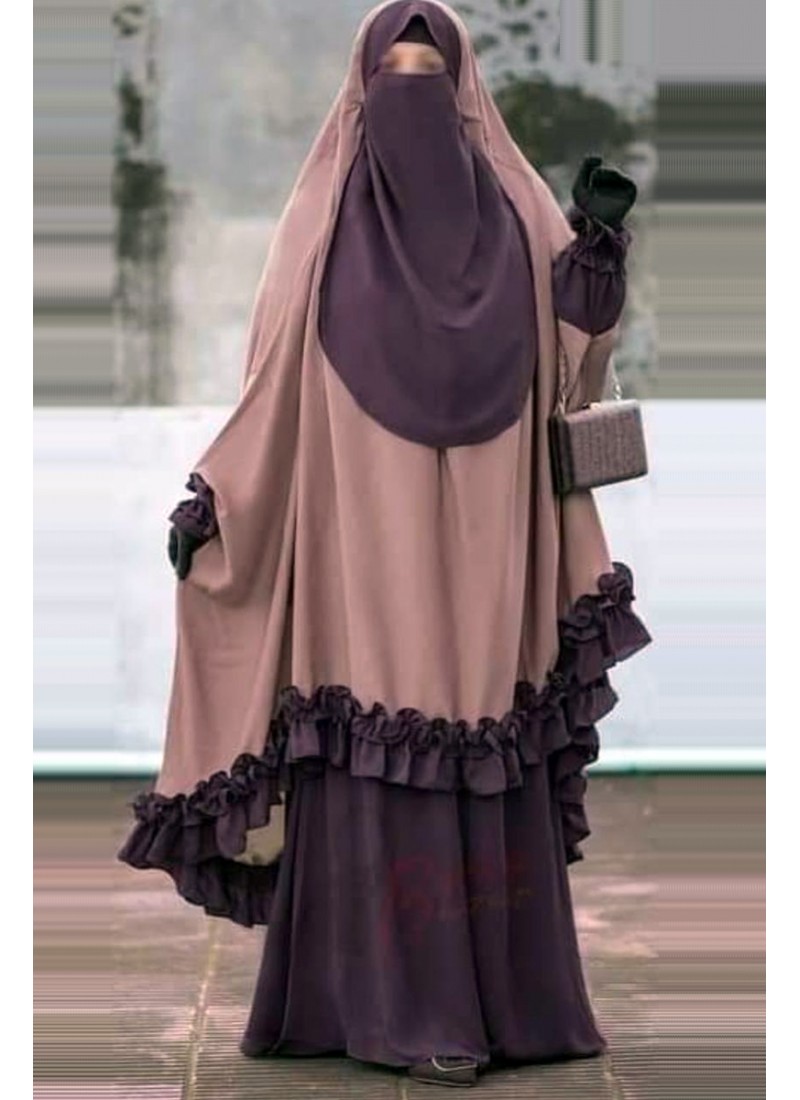 (6 Pieces Set) Azalea Pray Abaya