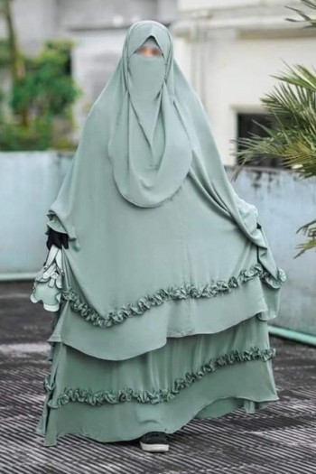 (6 Pieces Set) Modest Pray Abaya