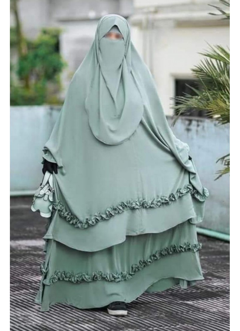 (6 Pieces Set) Modest Pray Abaya