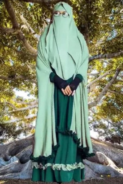 (6 Pieces Set) Classy Pray Abaya