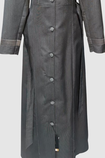 (3 Pieces Set) Ethnic Abaya Coat