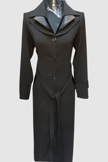 (3 Pieces Set) Exclusive Abaya Coat