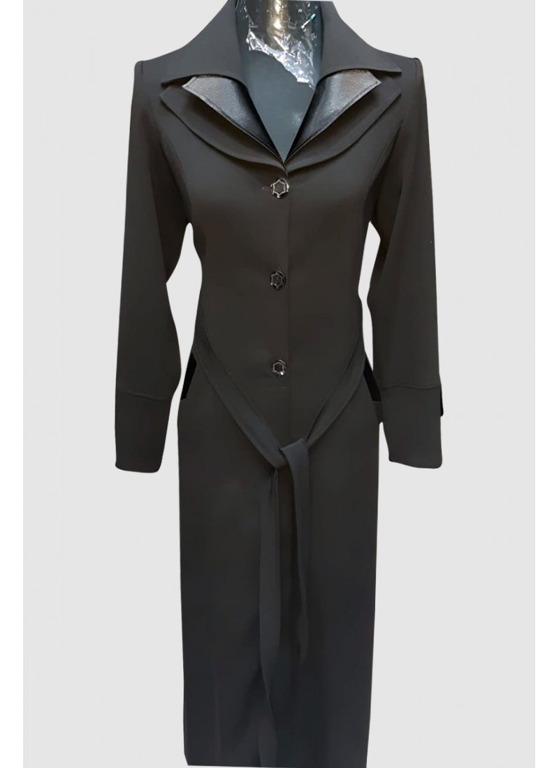 (3 Pieces Set) Exclusive Abaya Coat