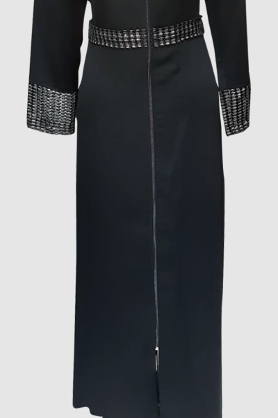 (3 Pieces Set) Newest Abaya Coat