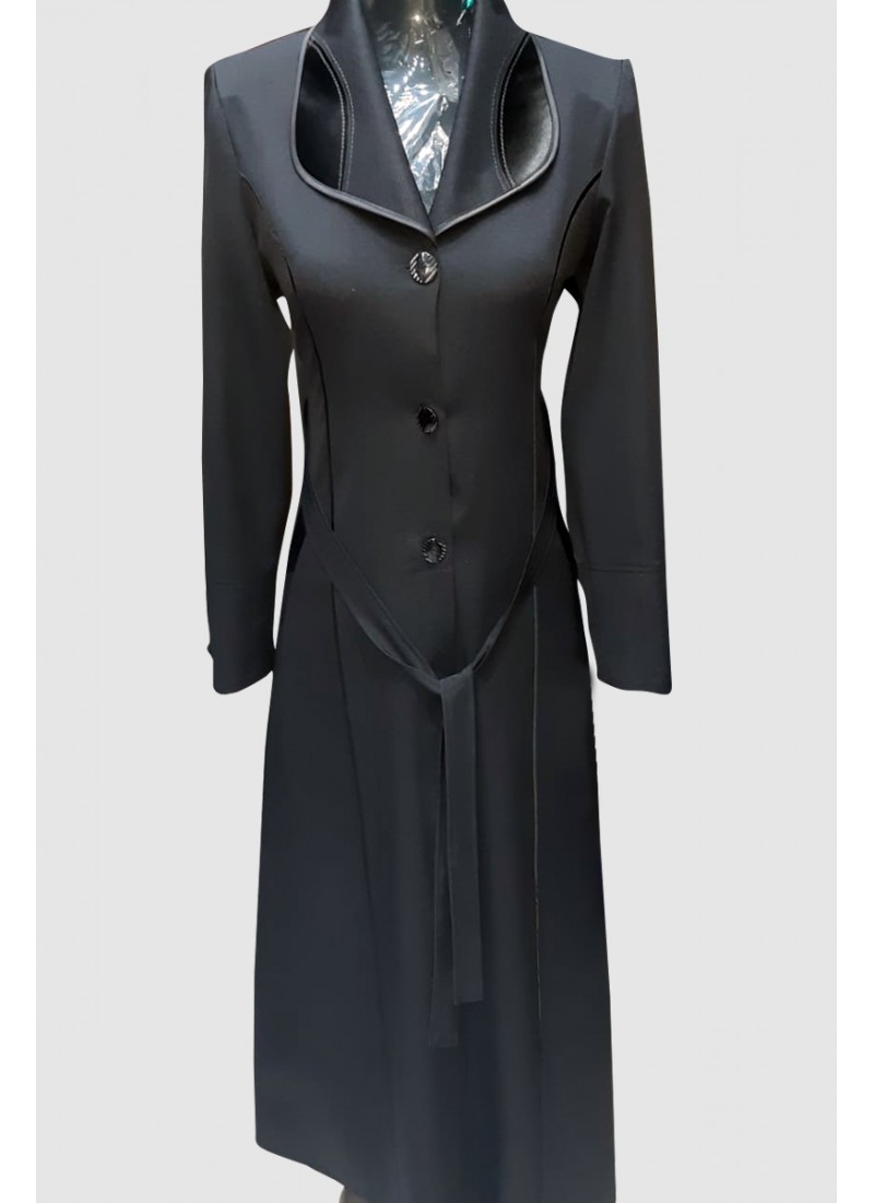 (3 Pieces Set) Feminine Abaya Coat