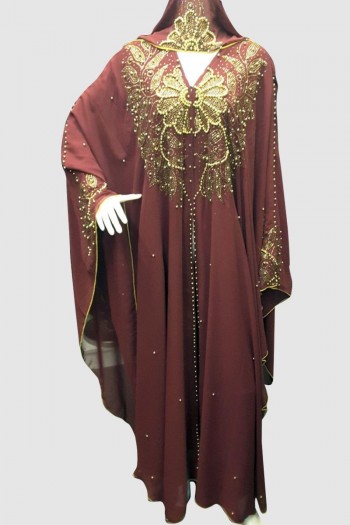 (3 Pieces Set) Abaya Arabian Designs